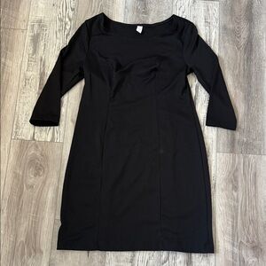 Perfect black jersey dress